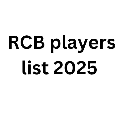 Rcb players list 2025