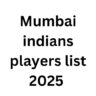 Mumbai Indians squad 2025